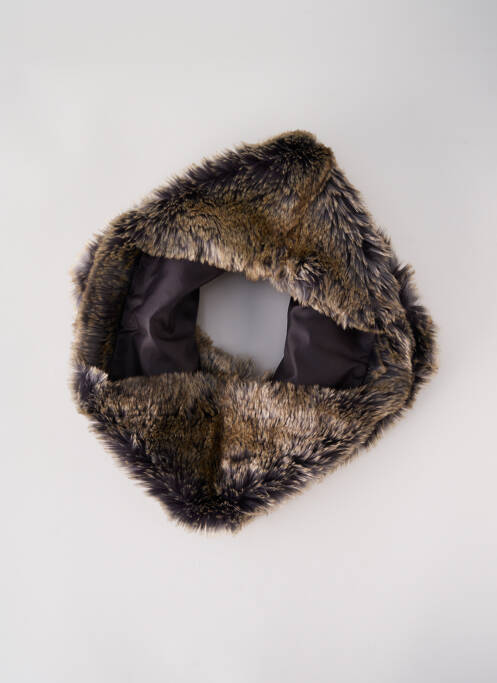 Col / Tour de cou gris LAUREN VIDAL pour femme