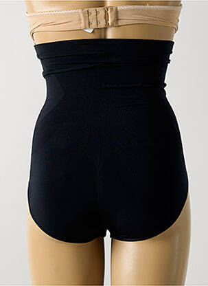 Culotte gainante effet matière satinée noir SPANX BY SARA BLAKELY femme