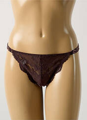 String marron AUBADE pour femme seconde vue
