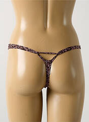 String marron AUBADE pour femme seconde vue