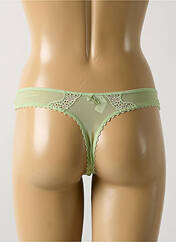 Tanga vert MARIE JO pour femme seconde vue