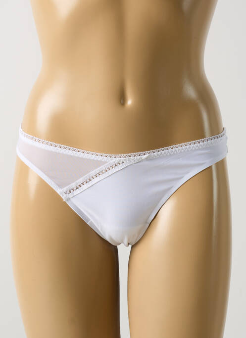 Tanga blanc MARIE JO pour femme