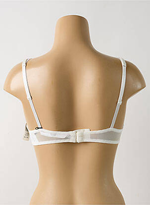 Soutien-gorge effet matière satinée haut soutien-gorge moulé blanc AUBADE femme