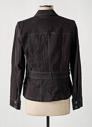 Veste casual poches marron PAUL BRIAL femme