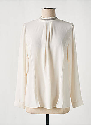 Blouse manches longues manches longues beige VOODOO femme