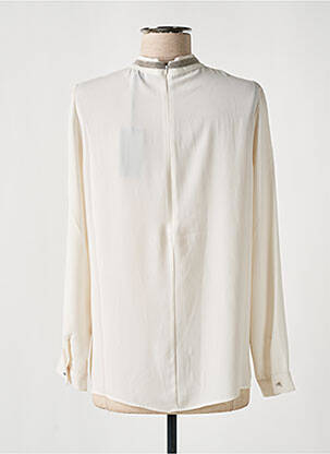 Blouse manches longues manches longues beige VOODOO femme
