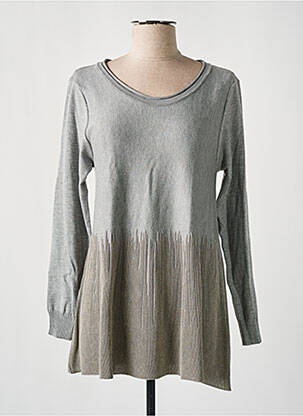 Pull gris LAUREN VIDAL pour femme