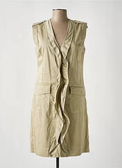 Robe mi-longue beige POUSSIERE D'ETOILE pour femme seconde vue