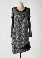Robe mi-longue noir BAI AMOUR pour femme seconde vue