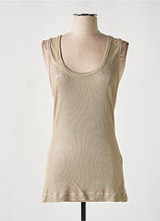 Top beige LAUREN VIDAL pour femme seconde vue