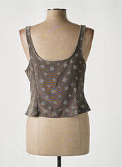Top gris MARIE JO pour femme seconde vue