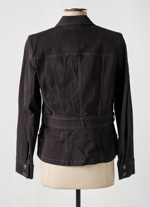 Veste casual poches marron PAUL BRIAL femme