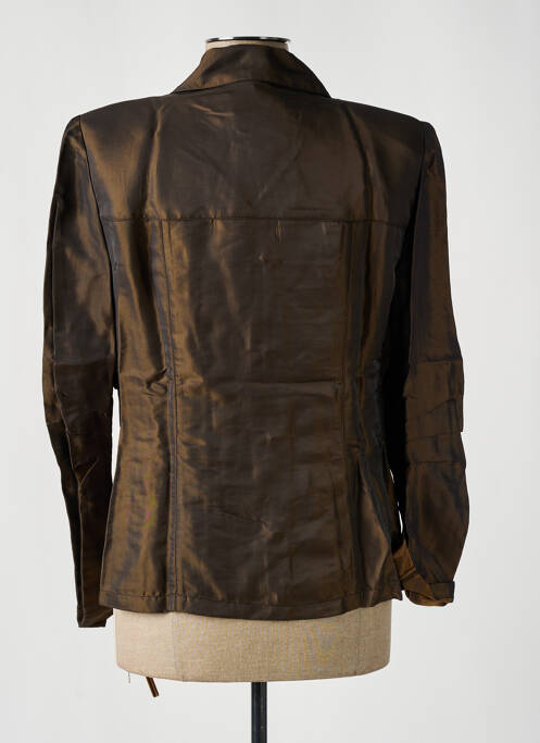 Chemisier marron UN POINT C EST TOUT pour femme