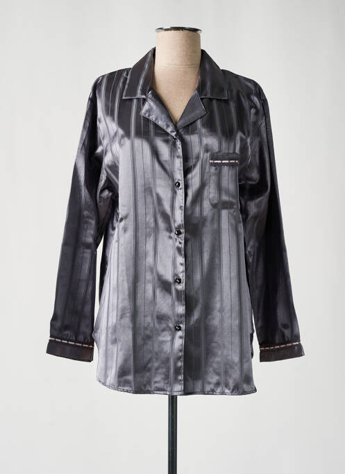 Pyjama gris FLEUR DE REVE pour femme