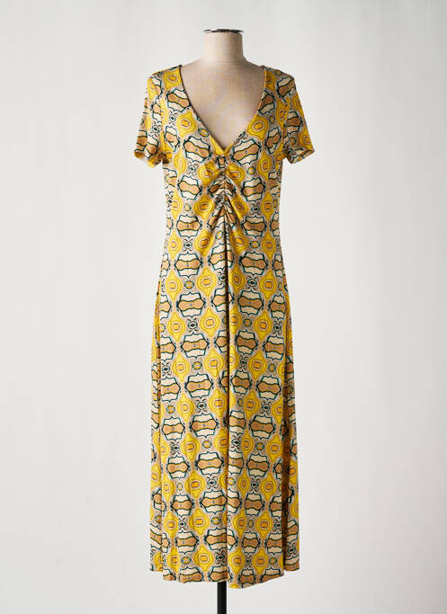 Robe longue jaune SURKANA pour femme
