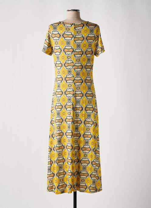 Robe longue jaune SURKANA pour femme