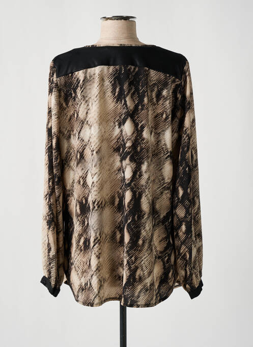 Top beige LAUREN VIDAL pour femme