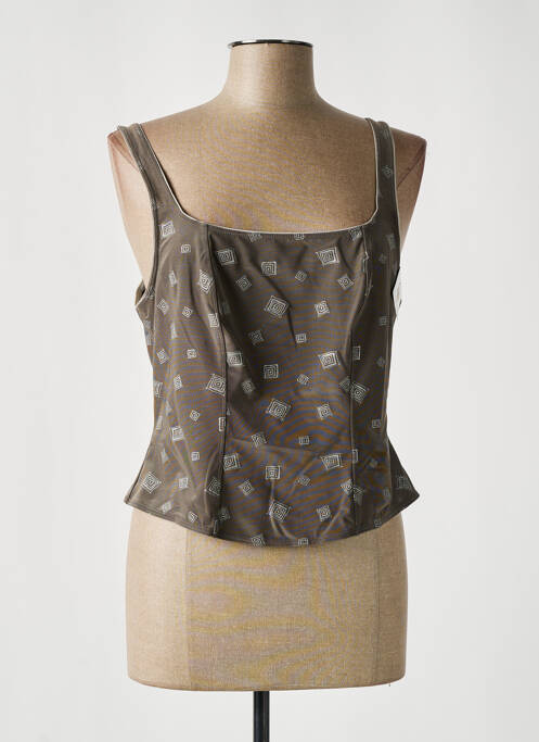 Top gris MARIE JO pour femme