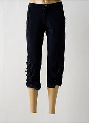 Pantacourt stretch taille normale noir COCO MENTHE femme