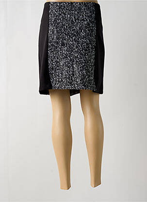 Jupe courte doublure noir POUSSIERE D'ETOLE femme