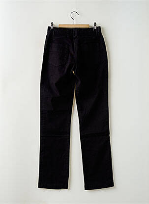 Jeans coupe slim stretch taille haute noir LE PETIT BAIGNEUR femme