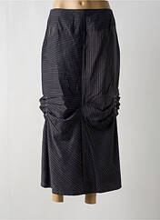 Jupe longue gris UN POINT C EST TOUT pour femme seconde vue