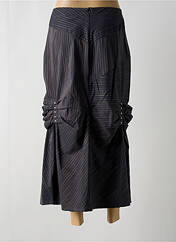 Jupe longue gris UN POINT C EST TOUT pour femme seconde vue