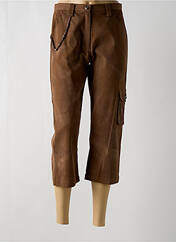 Pantacourt marron COCO MENTHE pour femme seconde vue