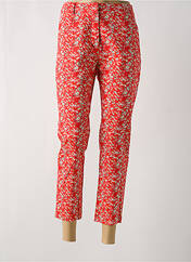 Pantalon 7/8 rouge JULIE GUERLANDE pour femme seconde vue