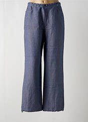 Pantalon droit bleu PAUSE CAFE pour femme seconde vue