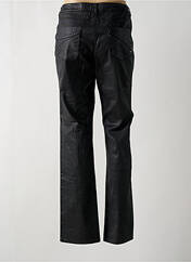 Pantalon droit noir FLEUR DE SEL pour femme seconde vue