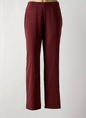 Pantalon droit rouge COCO MENTHE pour femme seconde vue
