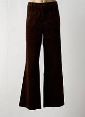 Pantalon flare marron SURKANA pour femme seconde vue