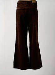 Pantalon flare marron SURKANA pour femme seconde vue