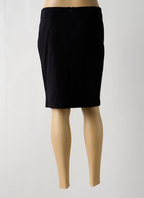 Jupe mi-longue noir POUSSIERE D'ETOLE pour femme