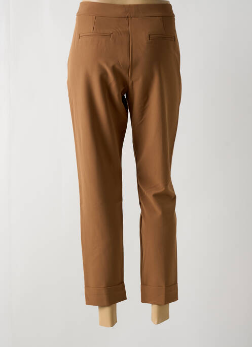 Pantalon 7/8 marron POUSSIERE D'ETOLE pour femme