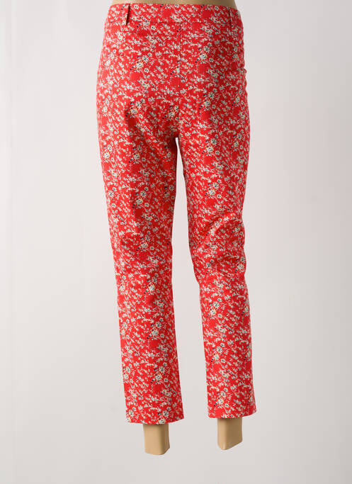 Pantalon 7/8 rouge JULIE GUERLANDE pour femme
