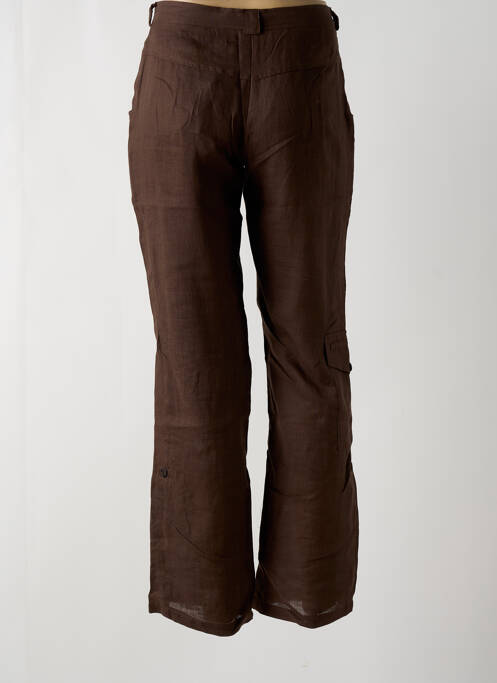 Pantalon droit marron COCO MENTHE pour femme