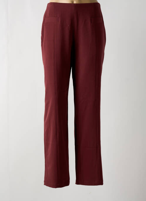 Pantalon droit rouge COCO MENTHE pour femme