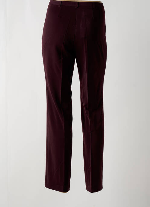 Pantalon droit violet PAUSE CAFE pour femme