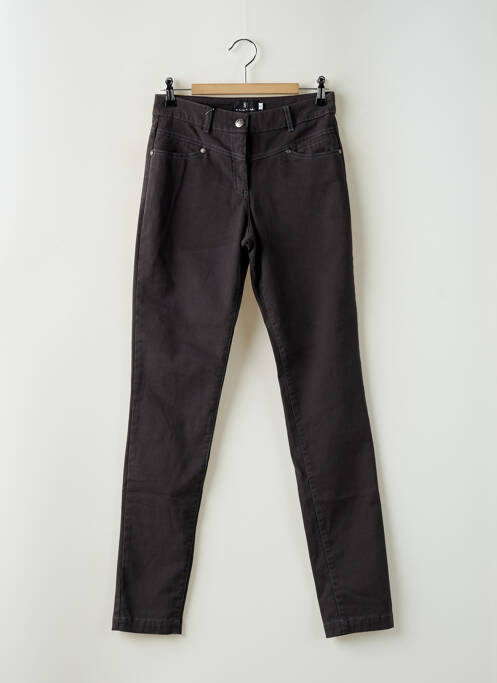 Pantalon slim gris PAUL BRIAL pour femme