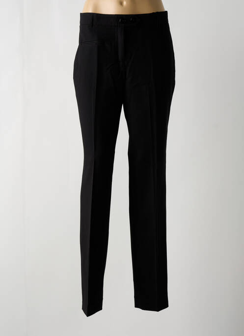 Pantalon slim noir FLEUR DE SEL pour femme