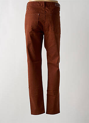 Jeans coupe slim stretch taille normale orange VOGGO homme