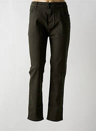 Jeans coupe slim stretch taille normale vert VOGGO homme