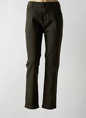 Jeans coupe slim stretch taille normale vert VOGGO homme