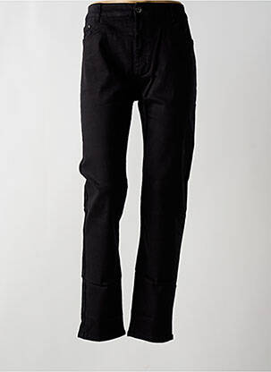 Jeans coupe slim stretch taille normale noir VOGGO homme