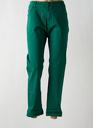 Pantalon slim stretch taille normale vert VOGGO homme