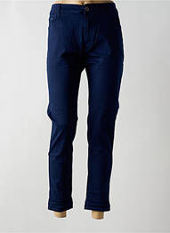 Jeans coupe slim poches taille normale bleu VOGGO homme
