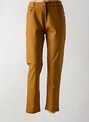 Pantalon slim jaune LUIZACCO pour femme seconde vue