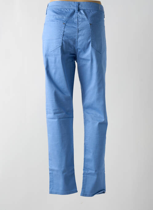 Jeans coupe slim bleu VOGGO pour homme